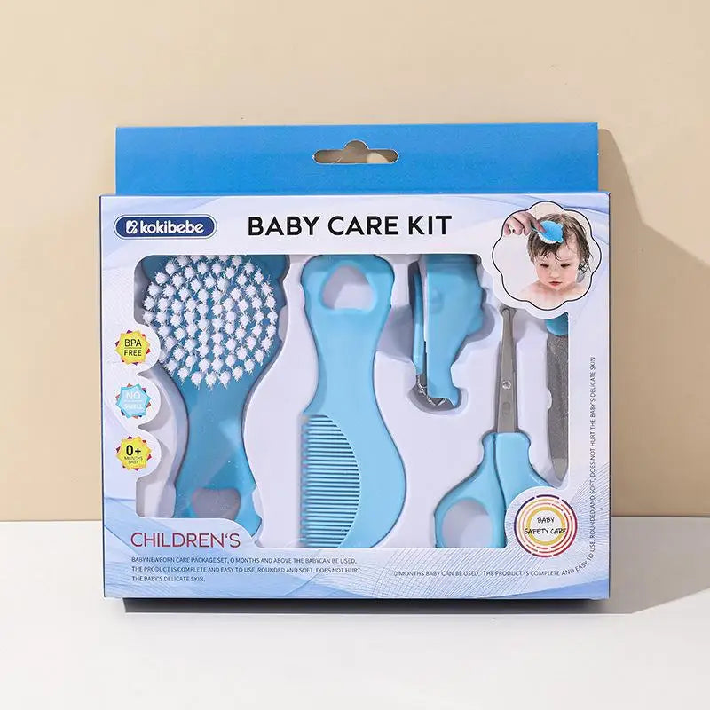 13pcs Comb Grooming Baby Care Kit Baby Portable Tool Grooming Nail Care Set