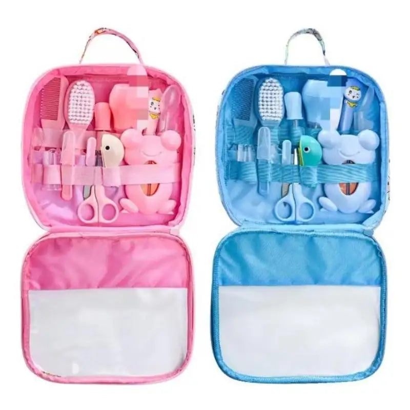 13pcs Comb Grooming Baby Care Kit Baby Portable Tool Grooming Nail Care Set