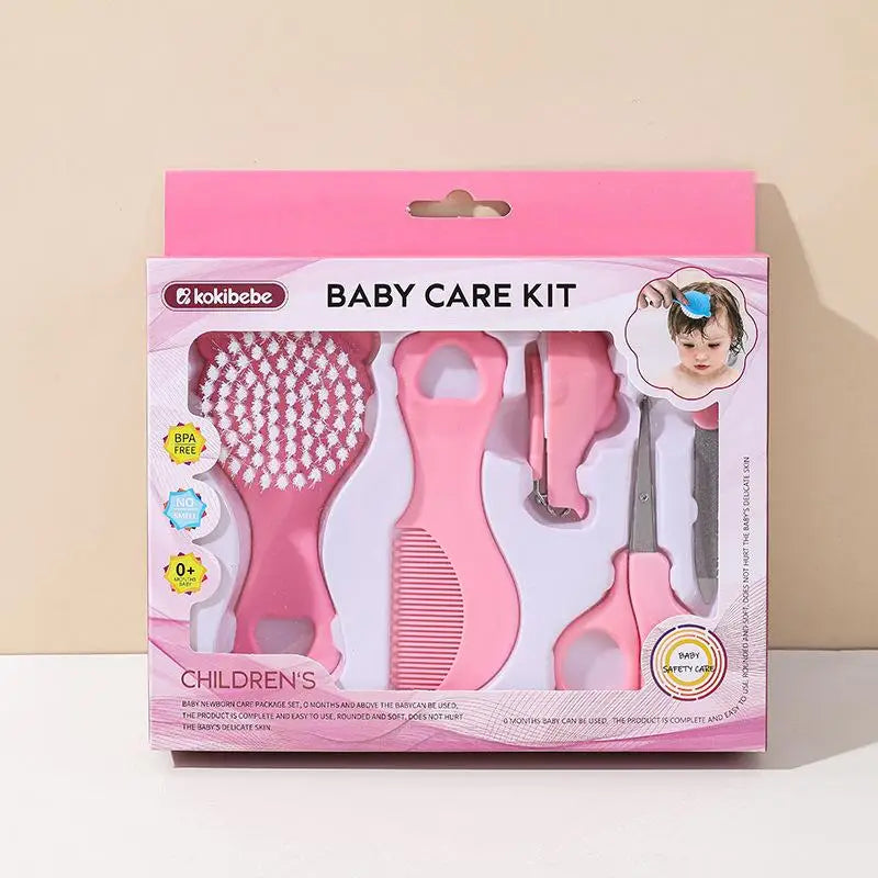 13pcs Comb Grooming Baby Care Kit Baby Portable Tool Grooming Nail Care Set