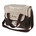 Mummy Shoulder Bag with Bottle Holder Baby Nappy Diaper Bag Set Waterproof Changing Pad for Newborn Maternity